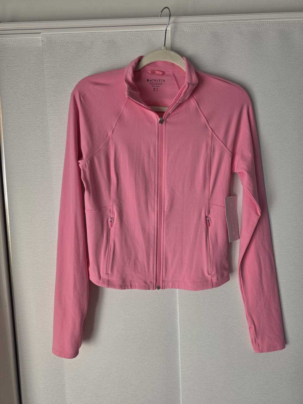 Athleta Salutation Crop Jacket Medium Tall
